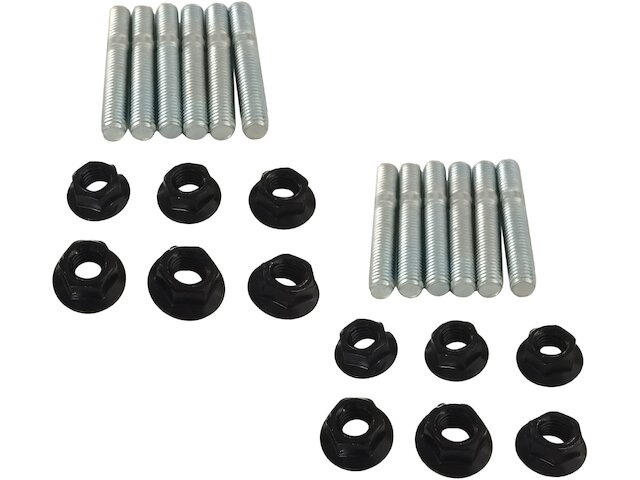 95ZX51Z Front Exhaust Flange Stud and Nut Kit Fits 2003-2009 Chevy